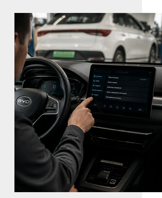 Русификация BYD E2 в Костроме от 15211 р. | ФастМобиль-Кст под ключ