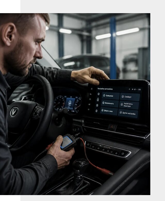 Русификация Changan CS55 и мультимедиа под ключ в Костроме