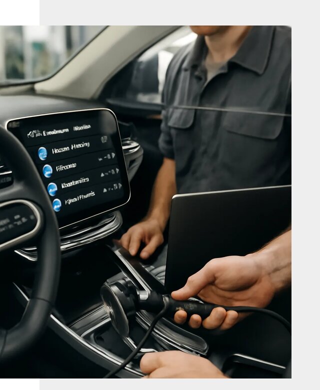 Установка приложений Geely для мультимедиа автомобиля в Костроме