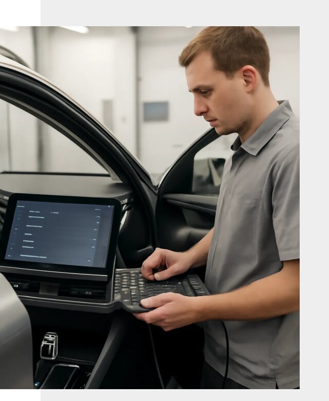 Русификация мультимедиа автомобилей Lynk Co в Костроме