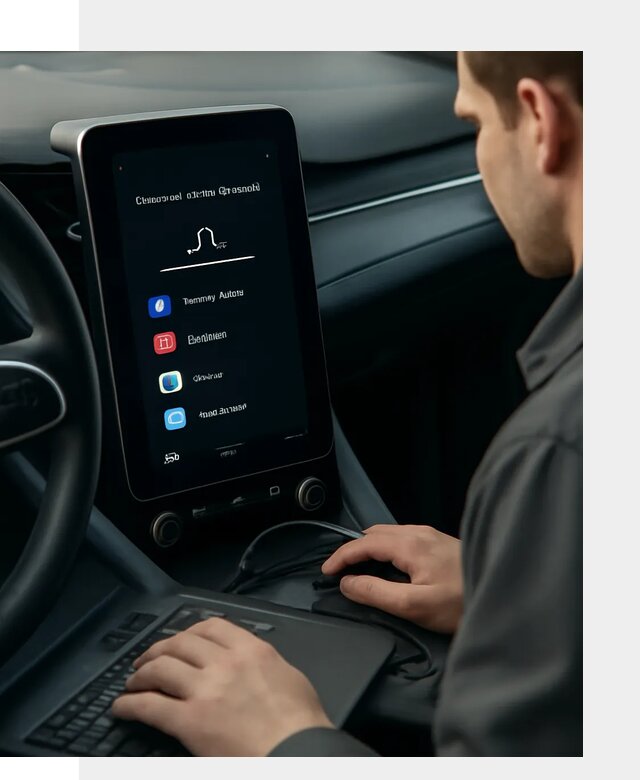 Установка приложений Lynk Co на автомобиль в Костроме