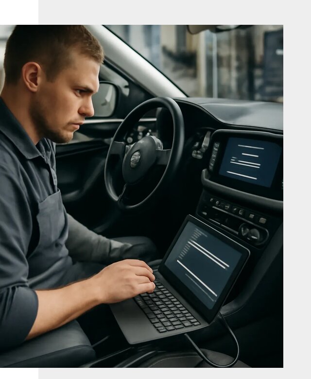 Прошивка авто на русский язык с адаптацией в Костроме