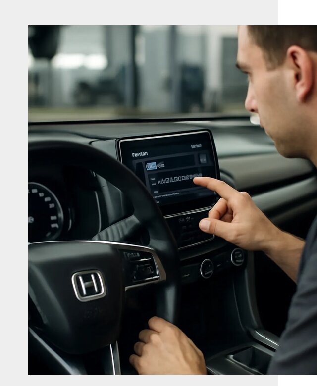 Русификация панели приборов Honda в Костроме по цене 5105 ФастМобиль-Кст