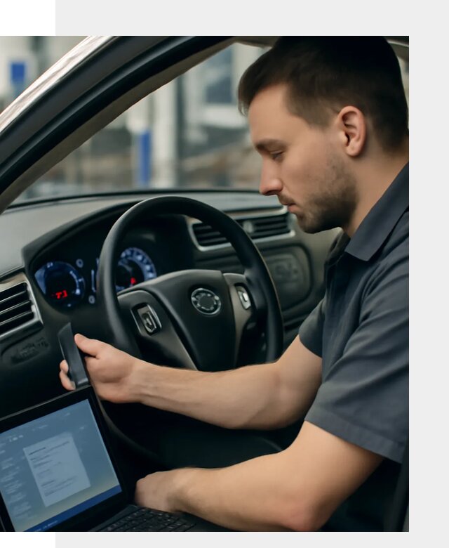 Русификация приборной панели Nissan для авто в Костроме